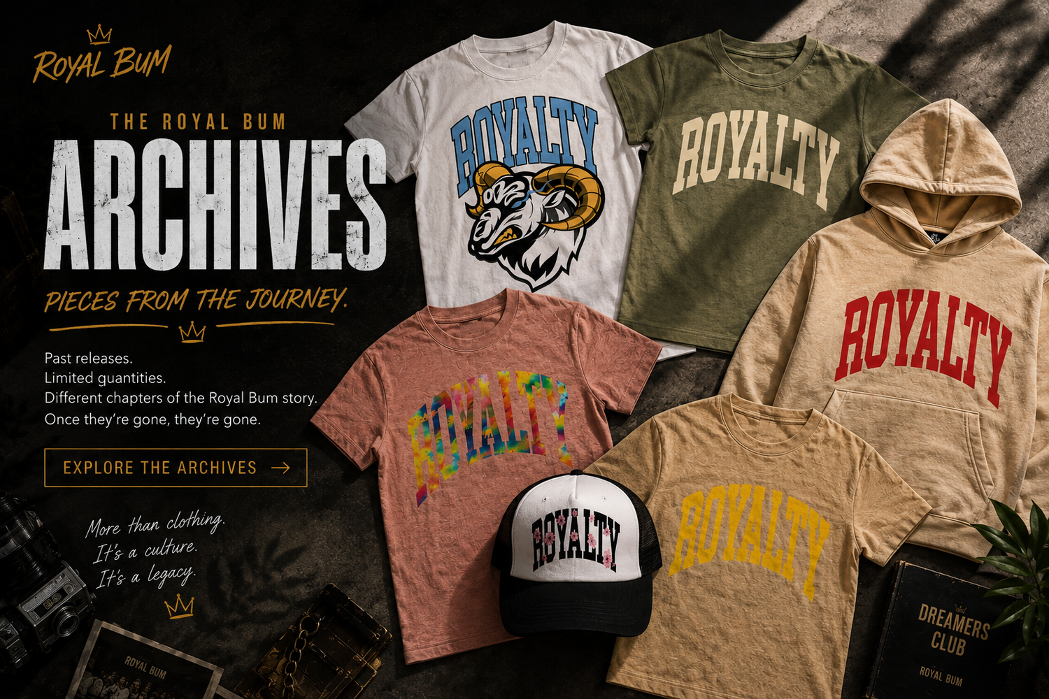 THE ROYAL BUM ARCHIVES