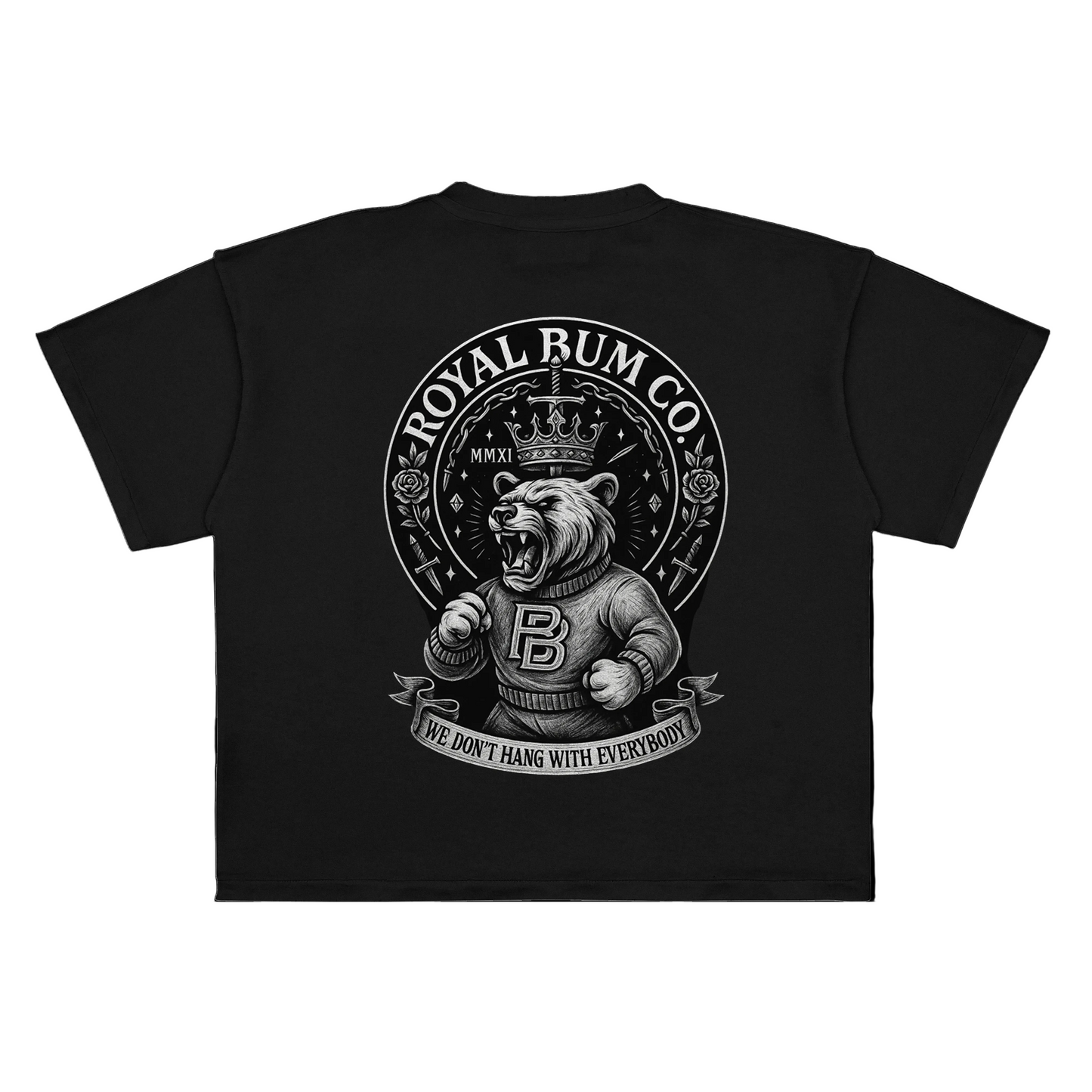 Family Crest Tee (Black)
