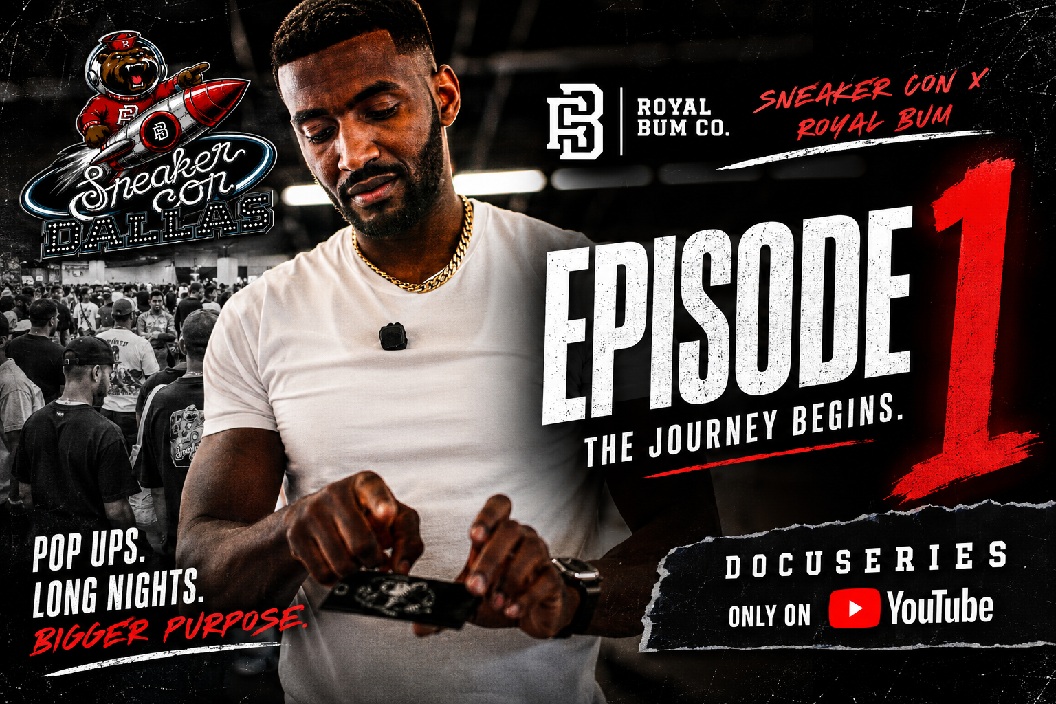 Load video: “Off the Hanger” is our behind-the-scenes docu-series showing how we create what we wear, why we do it, and what Royal Bum stands for. L